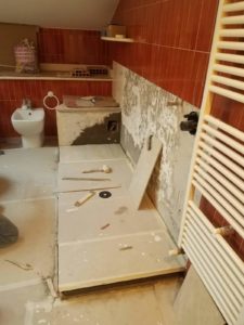 ristrutturazione con sostituzione vasca per doccia Bologna Santo Stefano